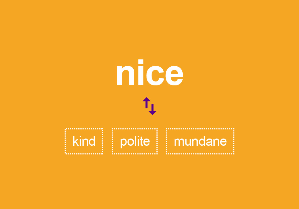 10 Better Synonyms For Nice Thesaurus Com