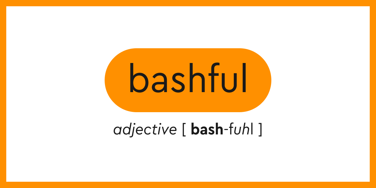 synonym-of-the-day-bashful-thesaurus