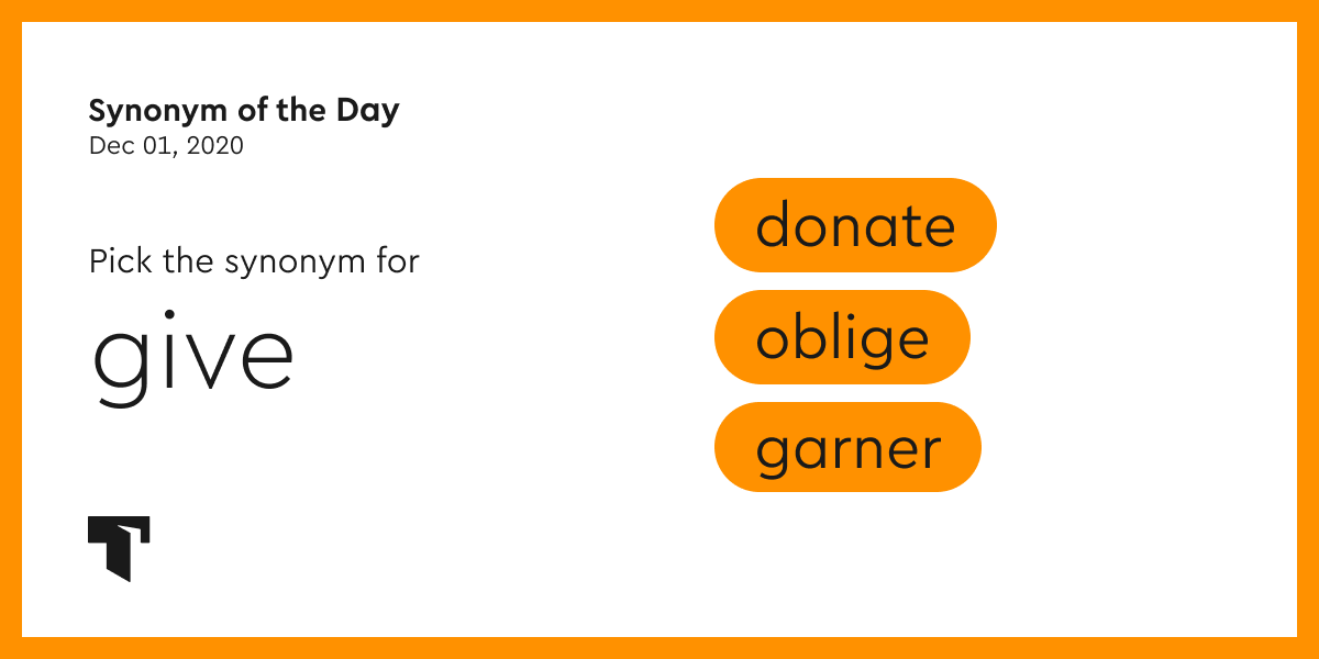 synonym-of-the-day-donate-thesaurus