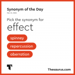 Synonym of the Day - affect