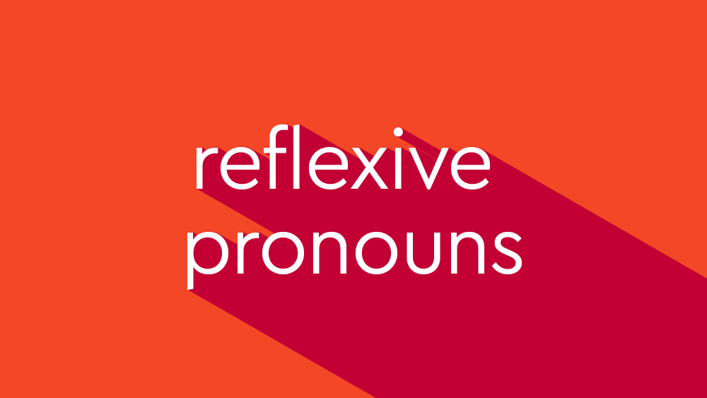 What Is A Spanish Reflexive Pronoun