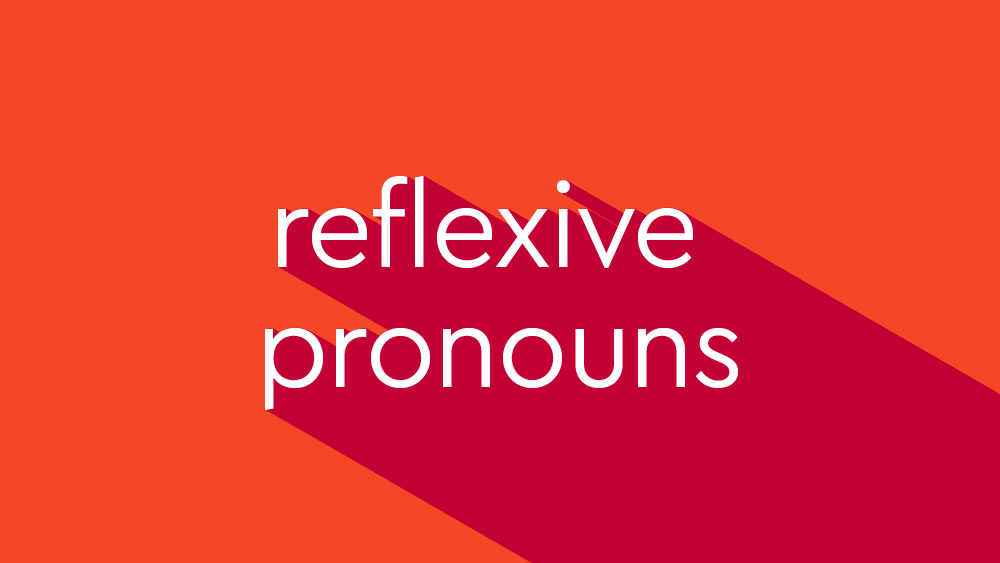 What Is A Reflexive Pronoun Thesaurus