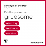 Comical Mnemonics - Word : Macabre Dictionary meaning : ghastly; disturbing  or unpleasant as concerned with the horror of death or violence.