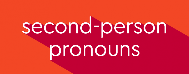 What Are Second Person Pronouns Thesaurus