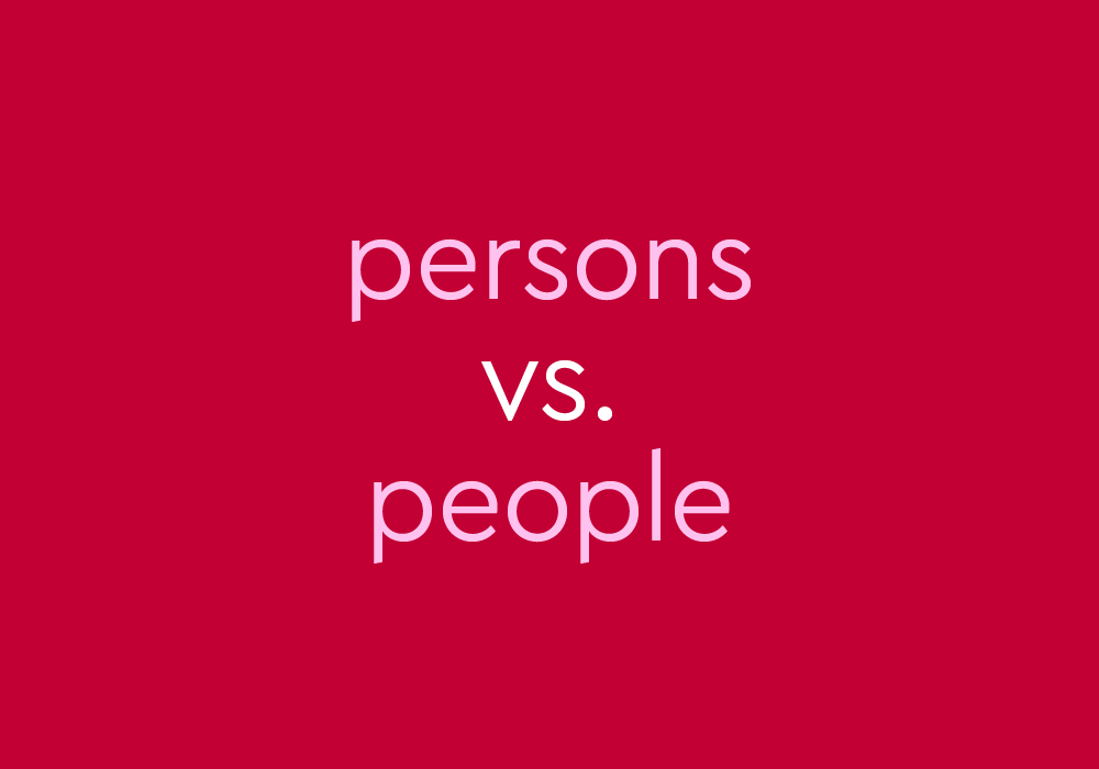 Quando usar PERSON, PERSONS, PEOPLE e PEOPLES em inglês?