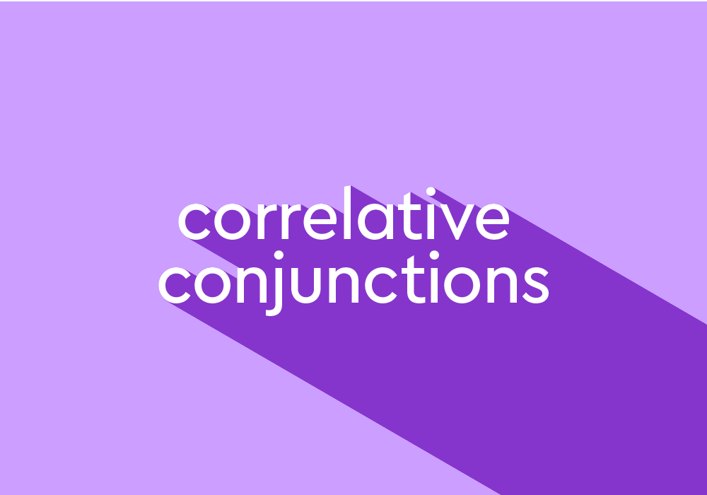 What Is A Correlative Conjunction Thesaurus