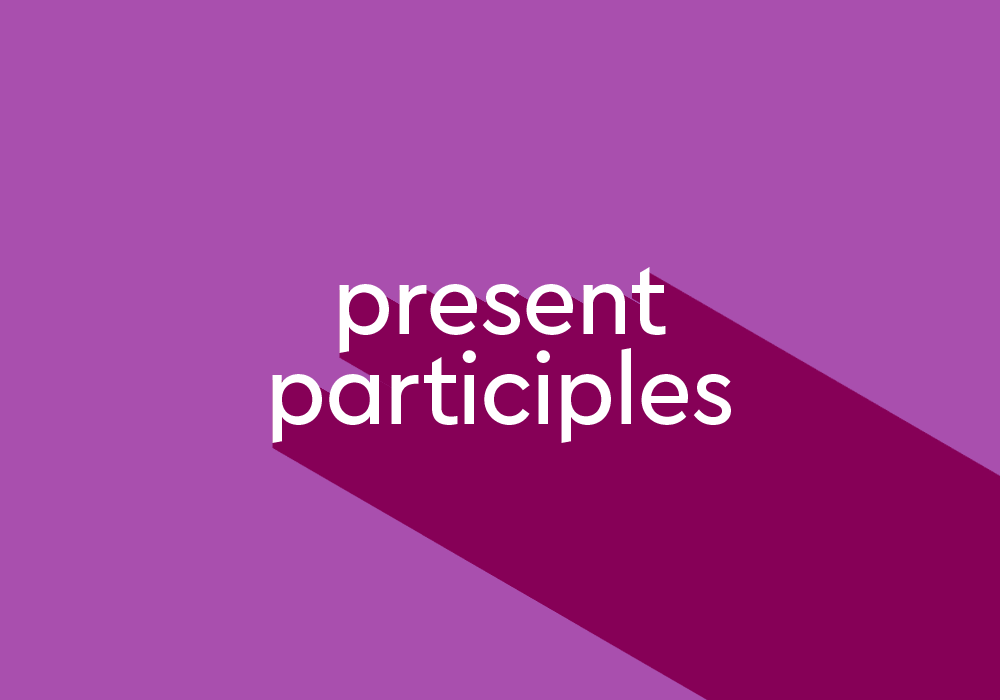 What Is A Present Participle Thesaurus