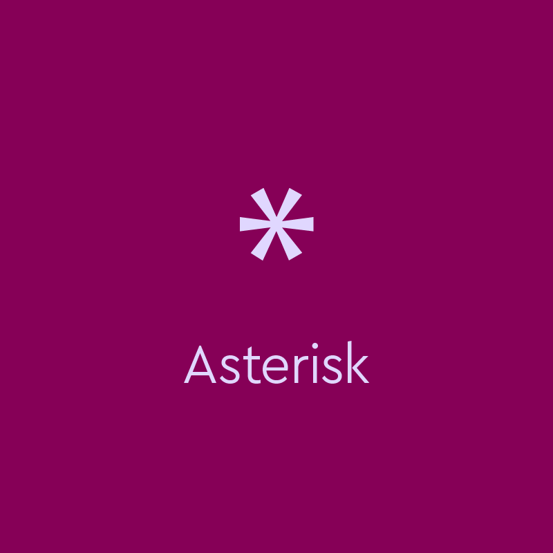 What Is An Asterisk ( * ) How Do You Use It? Thesaurus com