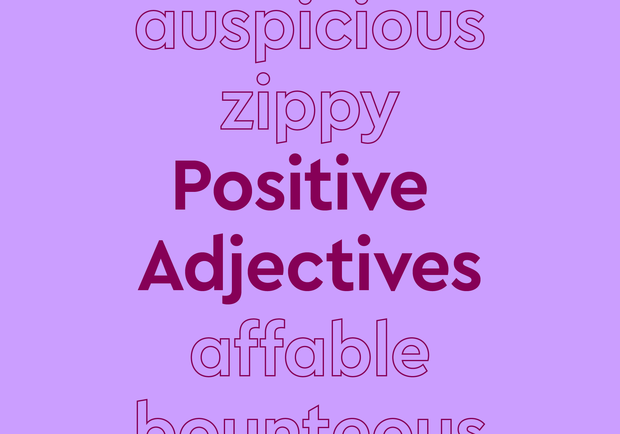 20 Positive Adjectives To Brighten Your Writing Thesaurus