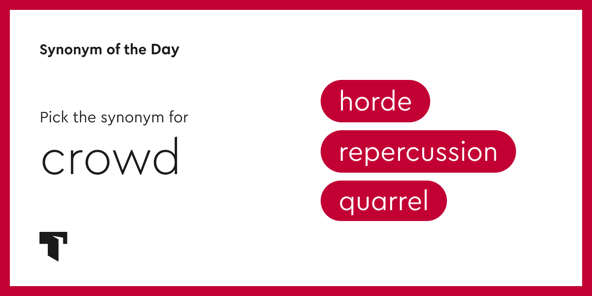 Horde - Definition, Meaning & Synonyms
