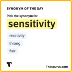 Synonym of the Day - affect